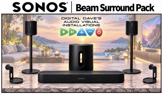 SONOS: BEAM SOUND BAR GEN 2 PACK